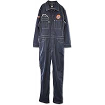 Amazon.co.jp: [ナナロク] ストレッチツナギ No.76-2401 ネイビー M